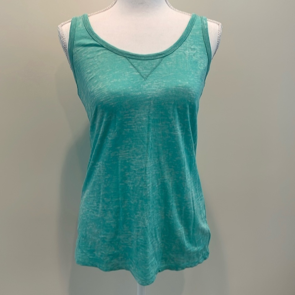 American Eagle Green Tank. Small Petite